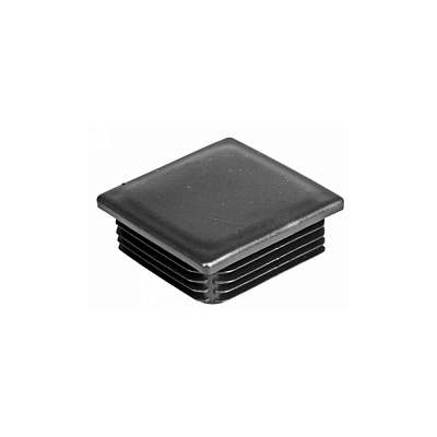 Заглушка ПВХ для профильной трубы 25х25мм квадратная фото Центр Металлокровли
