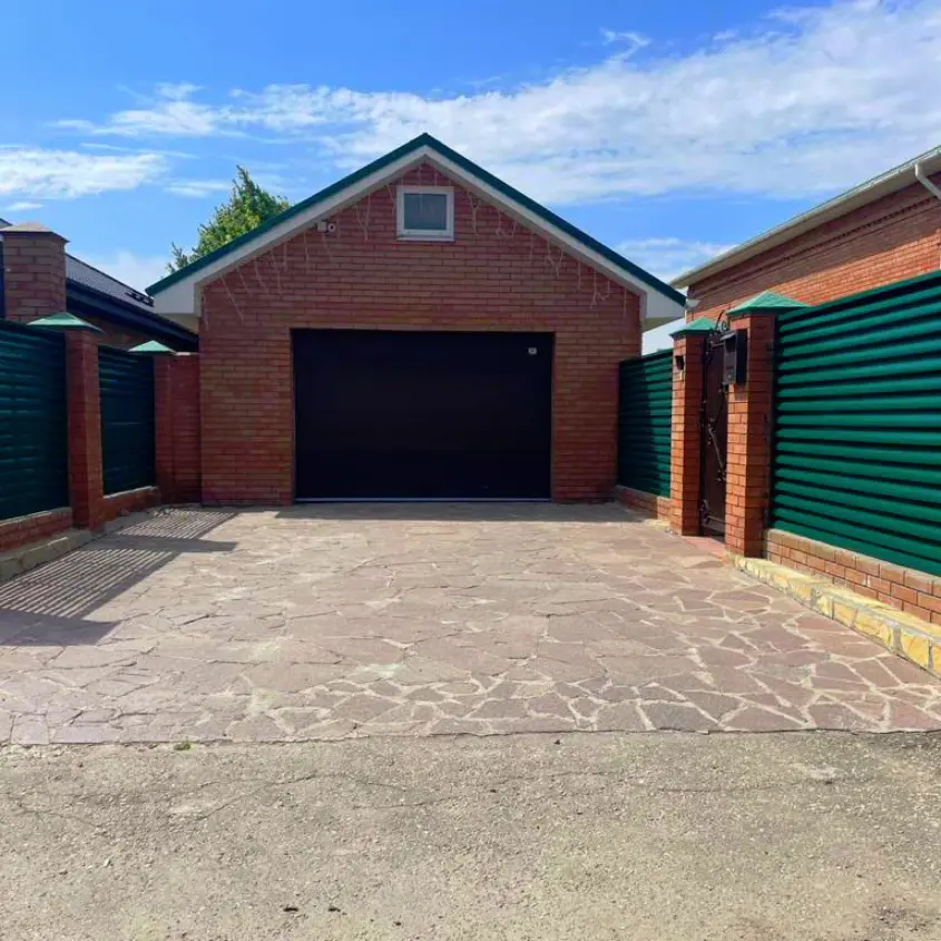 Фото 5 Забор Еврожалюзи RAL6005 Зеленый Мох двусторонний