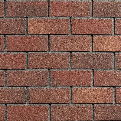 Фaсадная плитка Hauberk коллекция Кирпич цвет Терракотовый кирпич