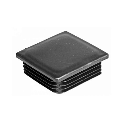 Заглушка ПВХ для профильной трубы 60х60мм квадратная фото Центр Металлокровли