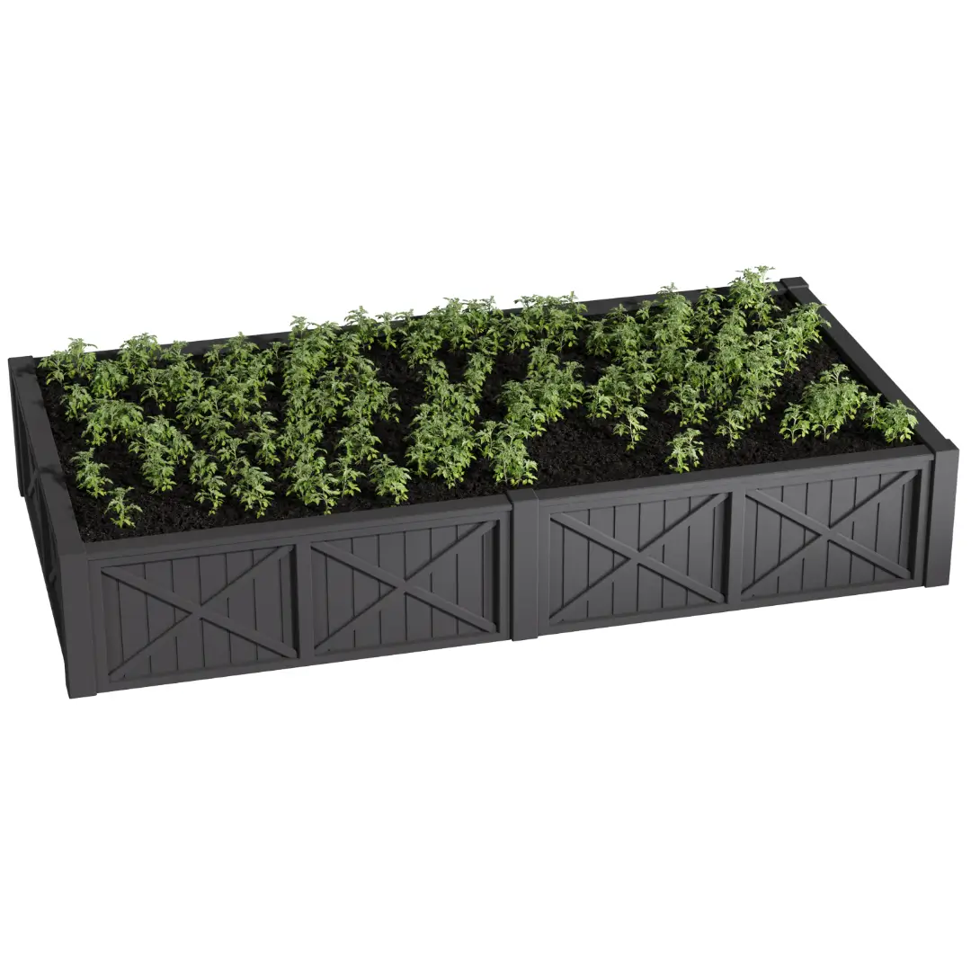 Грядка модульная Астра 900х320х40мм Серый фото 3