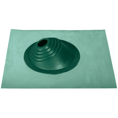 Кровельная проходка угловая (уплотнительная манжета №1 угловая) 75-200мм зеленая