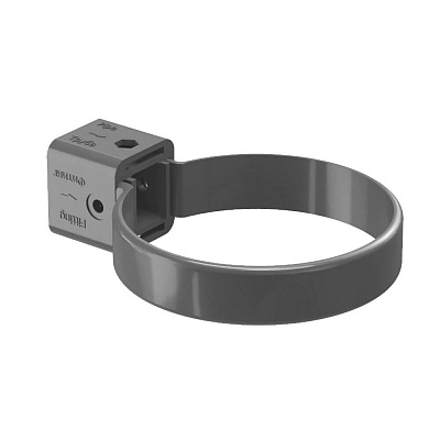 Хомут универсальный водостока Дёке Premium RAL 7024 Серый Графит