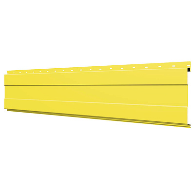 Линеарная потолочно-стеновая панель с ПОЛОСОЙ усиленная RAL1018 Желтый