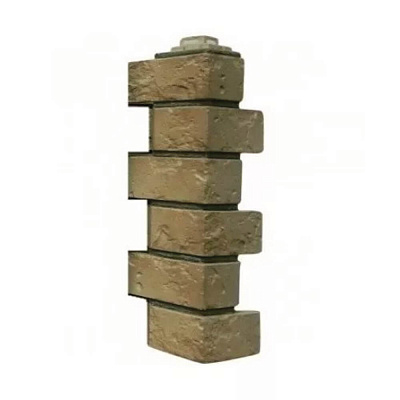 Угол наружный FINEBER Русская Крепость Бежевый 485х119мм