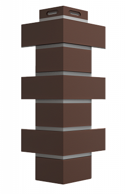 Угол наружный фасадной панели Деке FLEMISH Коричневый