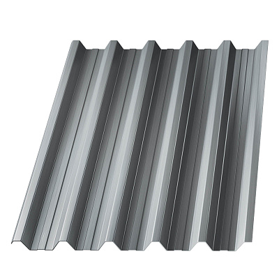 Профнастил C-44 Оцинкованный 0.65 мм фото Центр Металлокровли