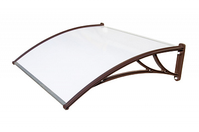 StopRain Козырек молочный (120х93х28) см фото Центр Металлокровли