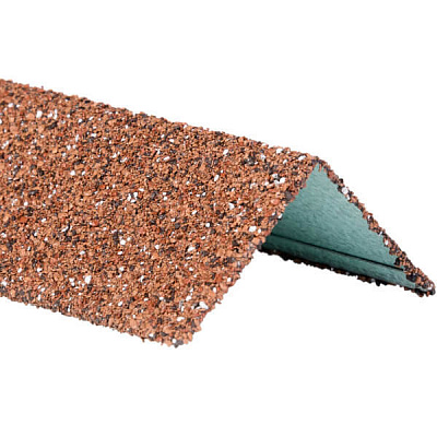 Уголок внешний металлический HAUBERK Красный Технониколь